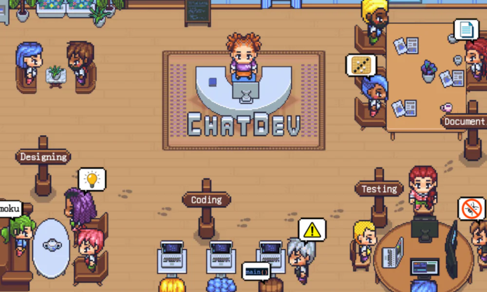 ChatDev: Communicative Agents for Software Development